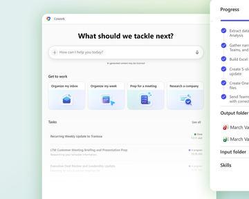 从“回答”AI到“工作”AI——微软推出Copilot Cowork早期体验