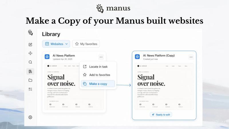 给 Manus 网站一键“克隆”：安全改版、测试和复用的正确姿势