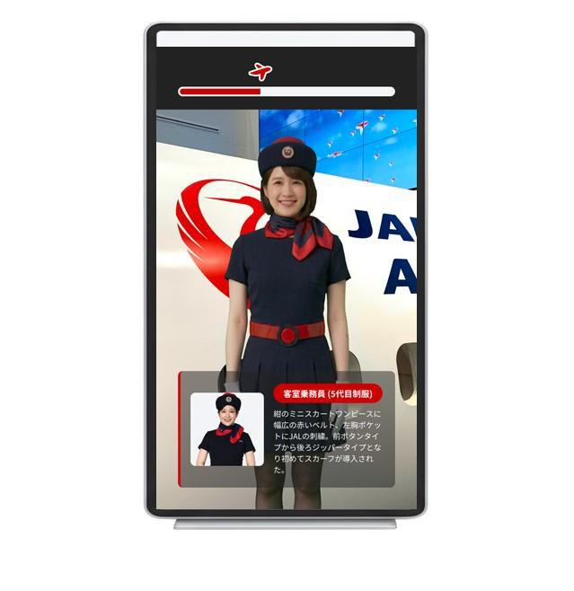 JAL SKY MUSEUM虚拟试穿系统