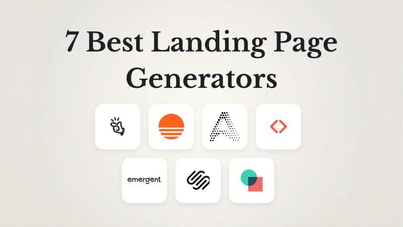 2026年7款最佳AI落地页生成器（实测对比）