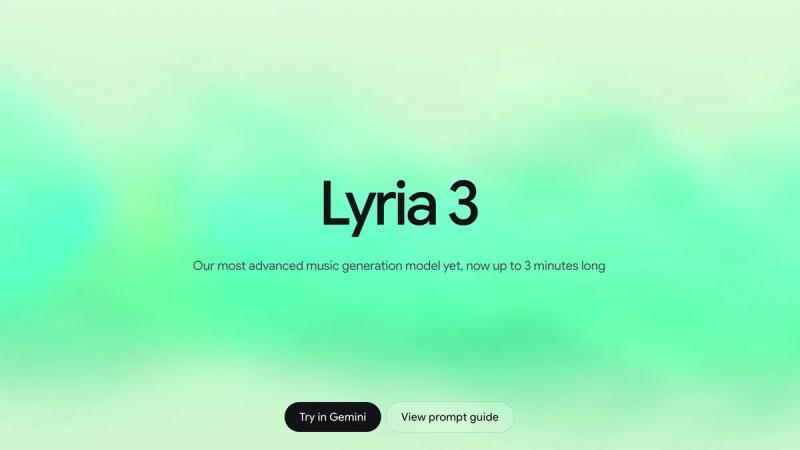 Lyria 3是什么？谷歌AI音乐生成器全解析