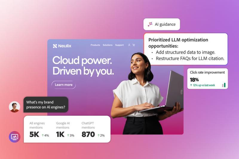 Adobe发布面向企业的代理型AI系统“Adobe CX Enterprise”