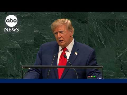 FULL SPEECH: Trump addresses United Nations General Assembly thumbnail