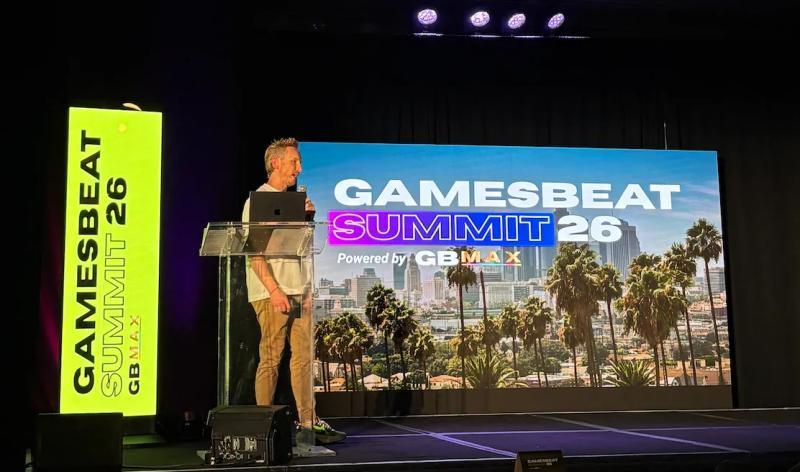 Kieran Donovan presenting at GamesBeat Summit 26