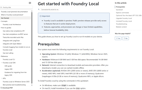 Foundry Local与AnythingLLM