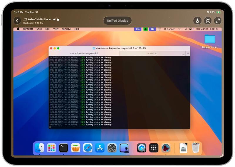iPad远程控制Mac Mini终端