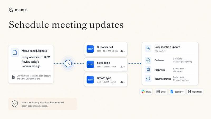 Schedule meeting updates