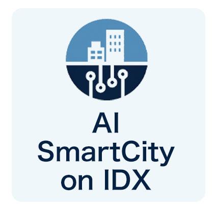 智能城市数据整合示意