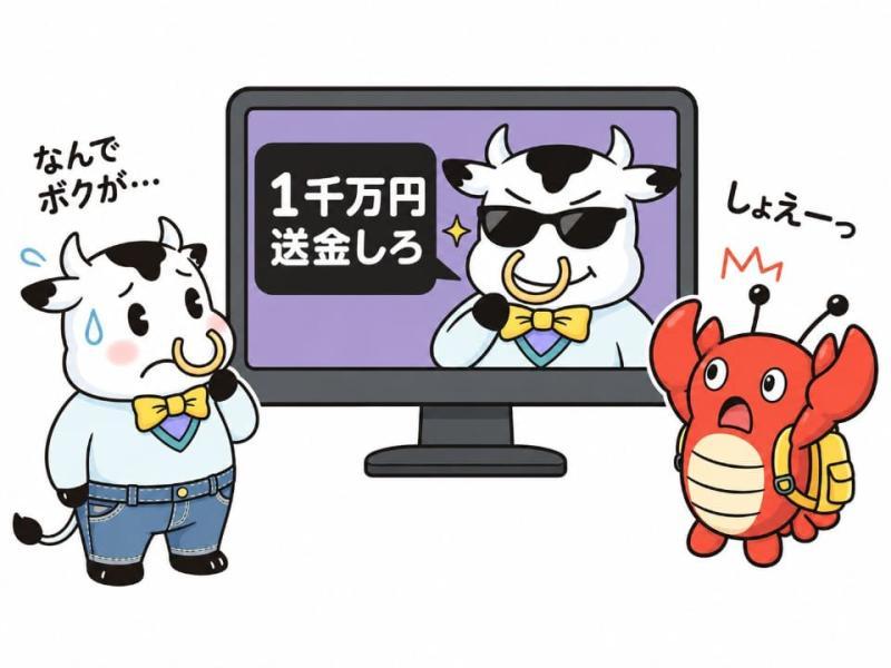 深度伪造示意图