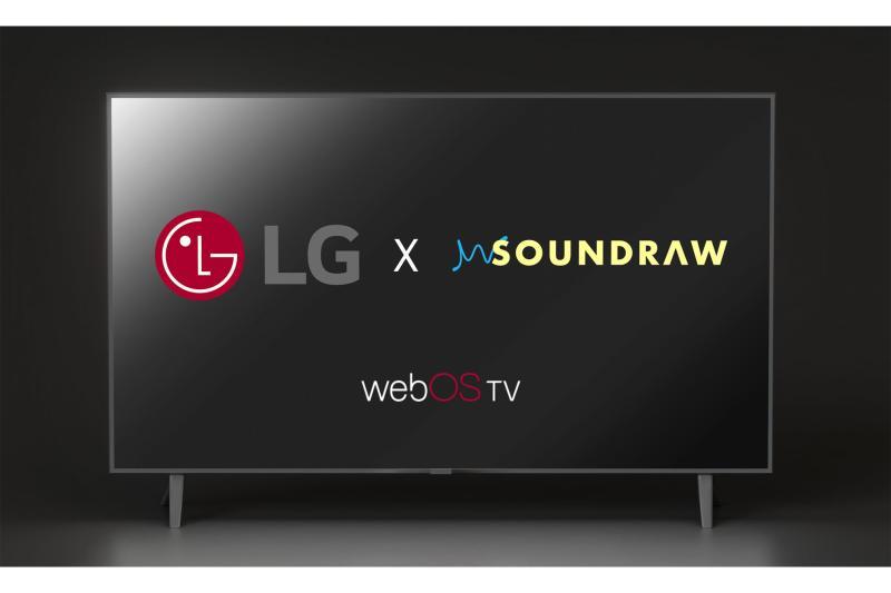 AI作曲服务SOUNDRAW为搭载webOS设备提供音乐