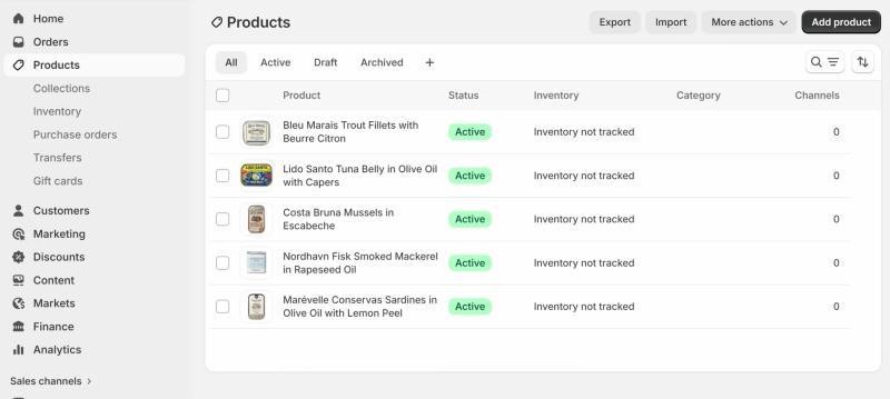 用 Shopify 连接器让 Manus 批量上新