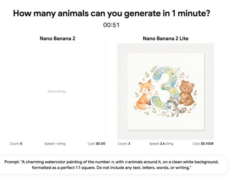 Nano Banana 2 Lite界面截图