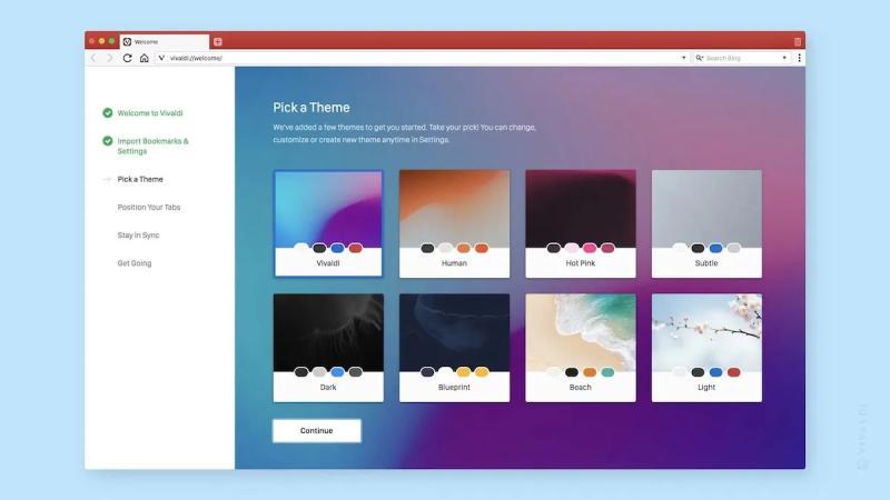 Vivaldi browser