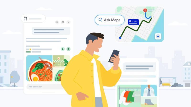 Google地图新功能界面