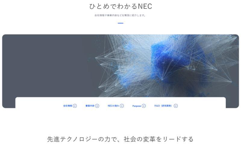 NEC AI技术