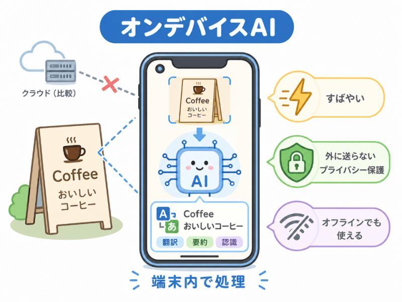 设备端AI示意图