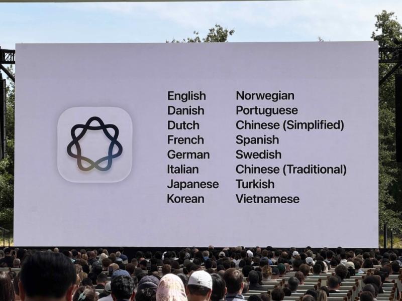Siri AI界面