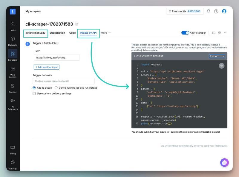 brightdata api