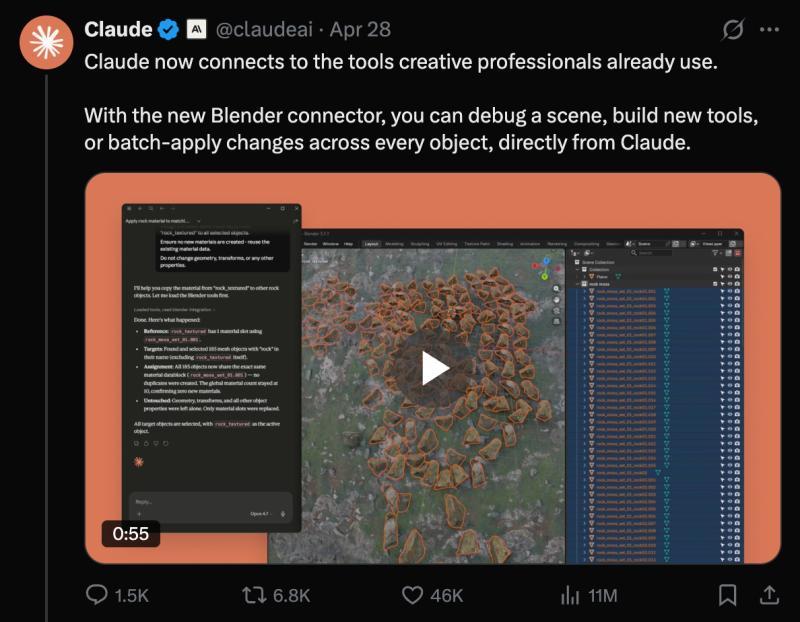 Claude创意工具支持