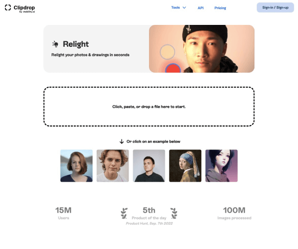 Clipdrop：秒级生成精美视觉内容的AI图像工具平台