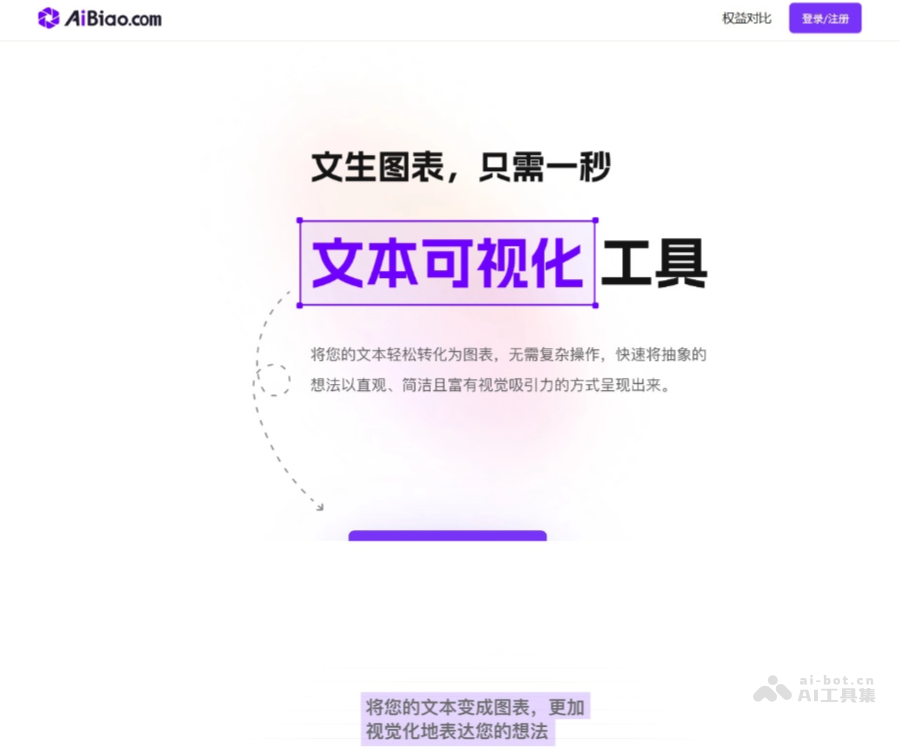 AiBiao 一键自动生成图表在线工具