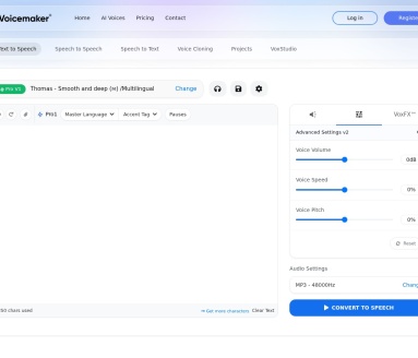 Voicemaker 文本转语音转换器