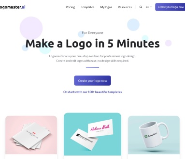 Logomaster.ai 在线免费Logo制作工具