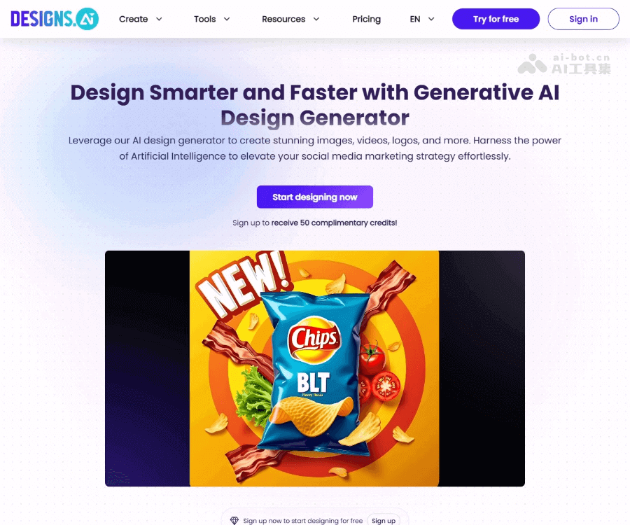 Designs.ai：AI驱动的一体化智能设计平台