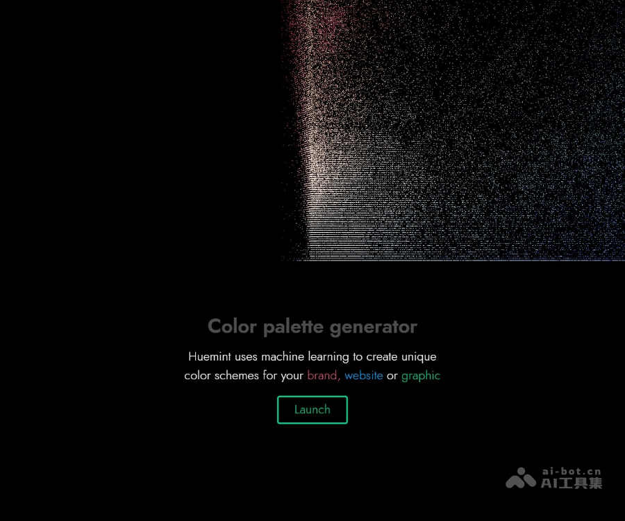 Huemint - AI配色方案生成器
