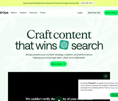 AirOps：面向AI搜索时代的端到端内容工程平台