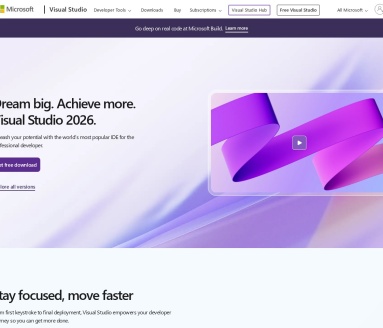 Visual Studio：专业开发者的全功能集成开发环境（IDE）