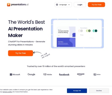Presentations.AI 智能PPT制作平台