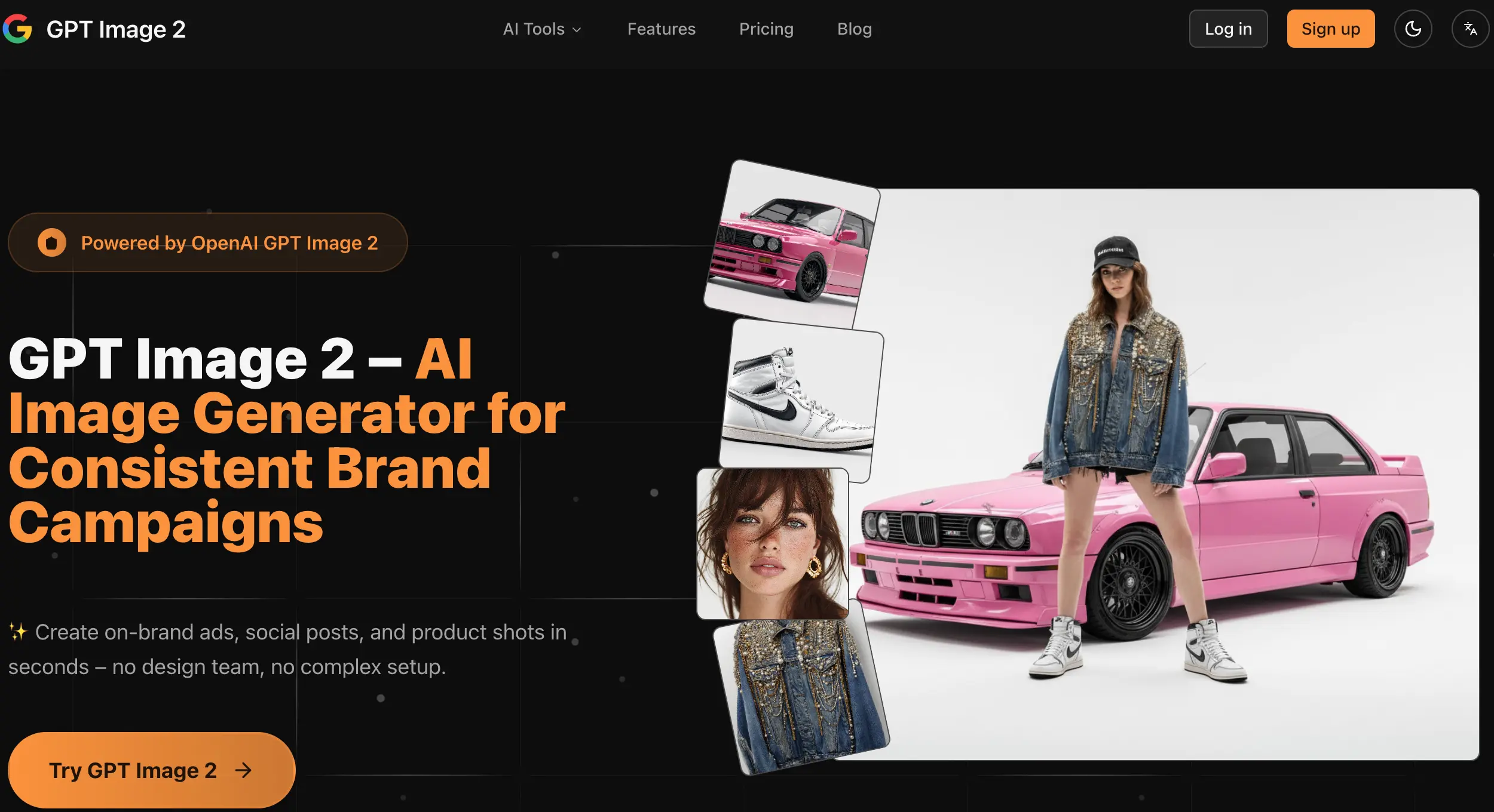 GPT Image 2 在线 AI 图片生成与编辑工具