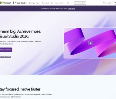 Visual Studio：专业开发者的集成开发环境与代码编辑器