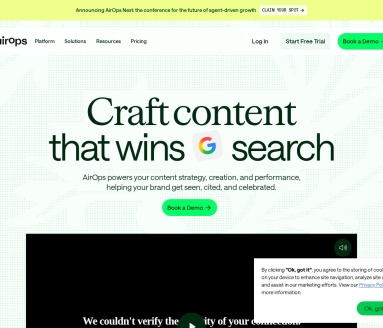 AirOps：打造在AI搜索中脱颖而出的内容工程平台