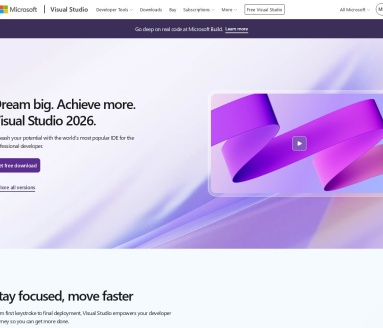 Visual Studio：专业开发者的集成开发环境与代码编辑器
