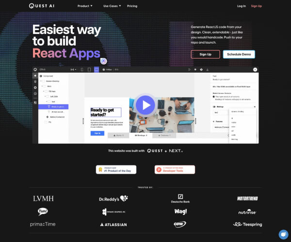 Quest AI——将设计稿一键转为高质量前端代码的智能平台