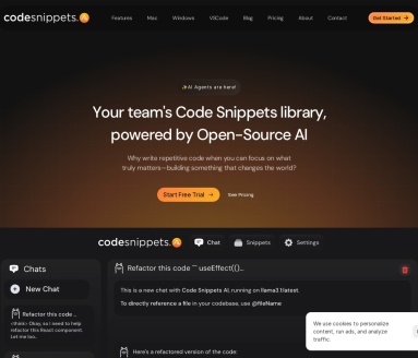 Code Snippets AI：智能代码片段与上下文对话助手