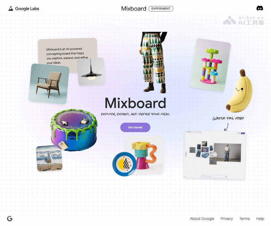 Mixboard 在线创作与协作平台