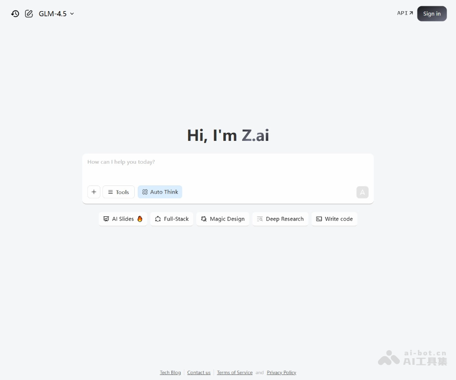 Z.ai：免费智能 AI 聊天与多功能智能体平台