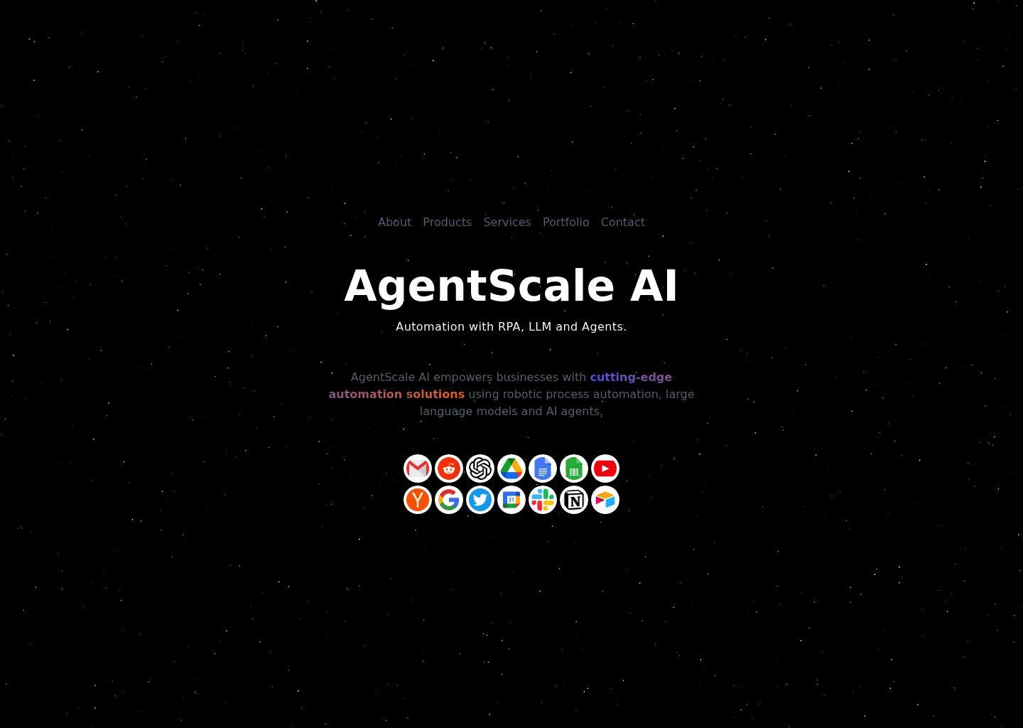 AgentScale AI 智能自动化平台