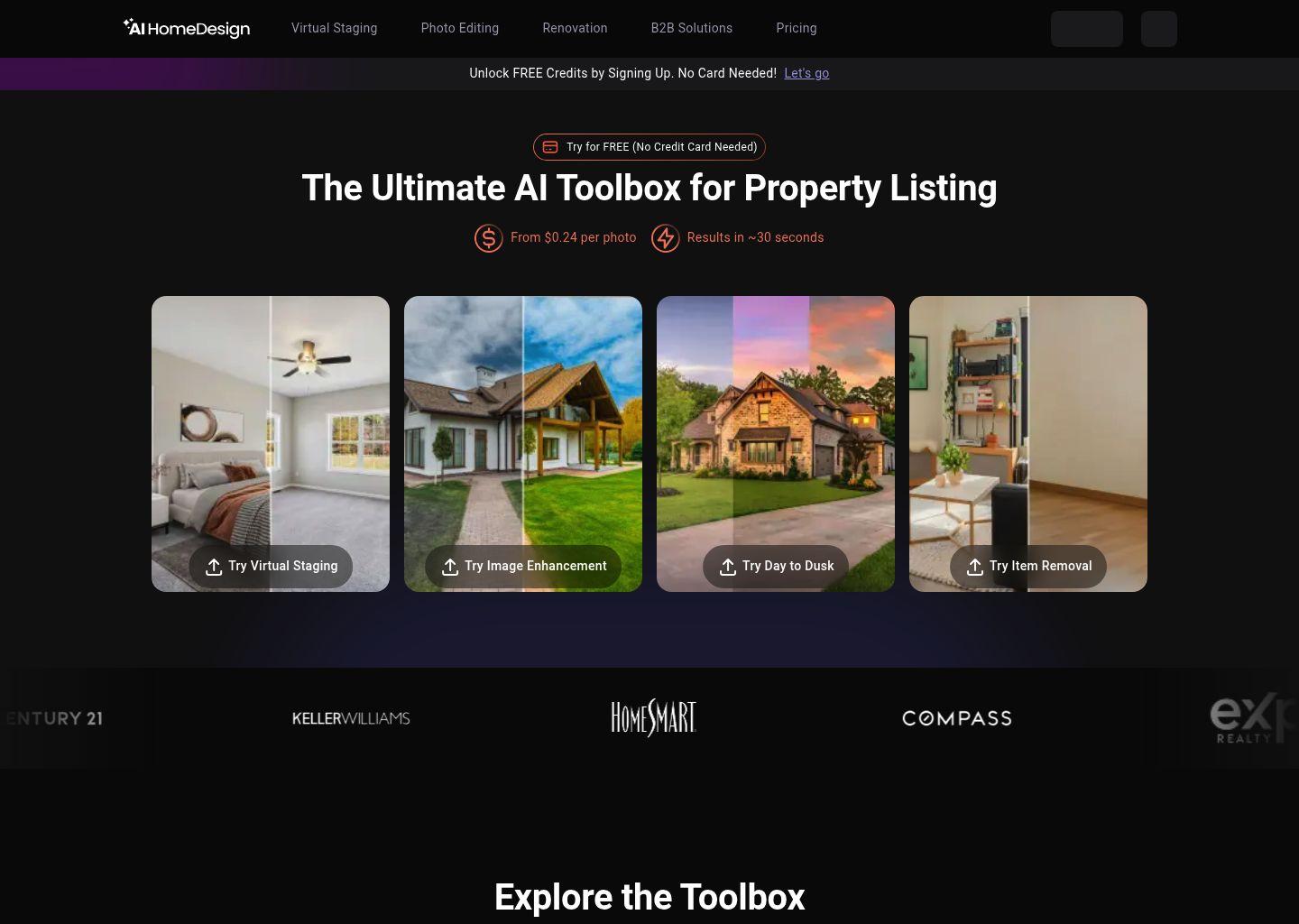 AI HomeDesign：智能房产图片编辑与虚拟布景工具箱