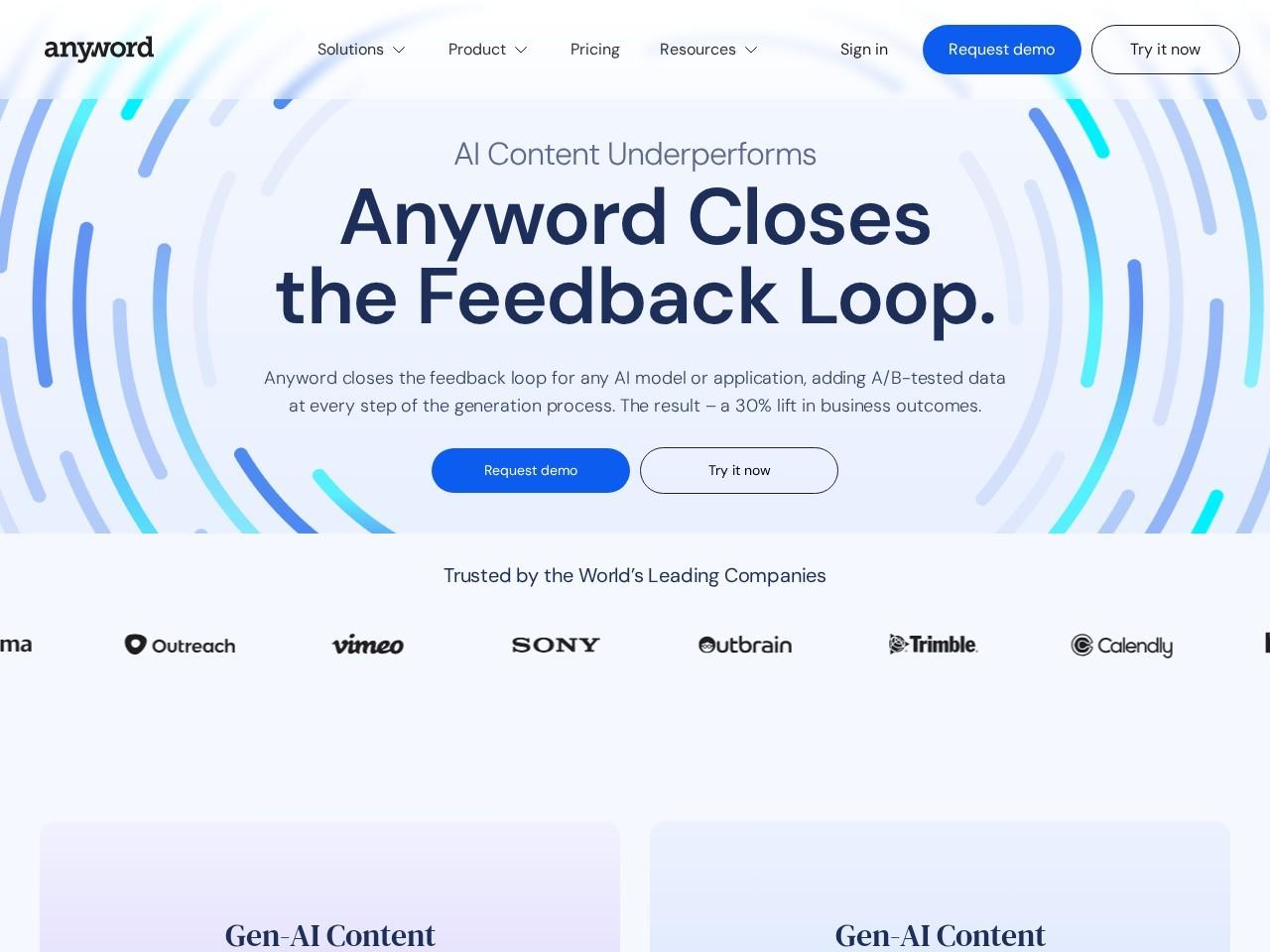 Anyword：为AI内容加上可预测的效果反馈闭环