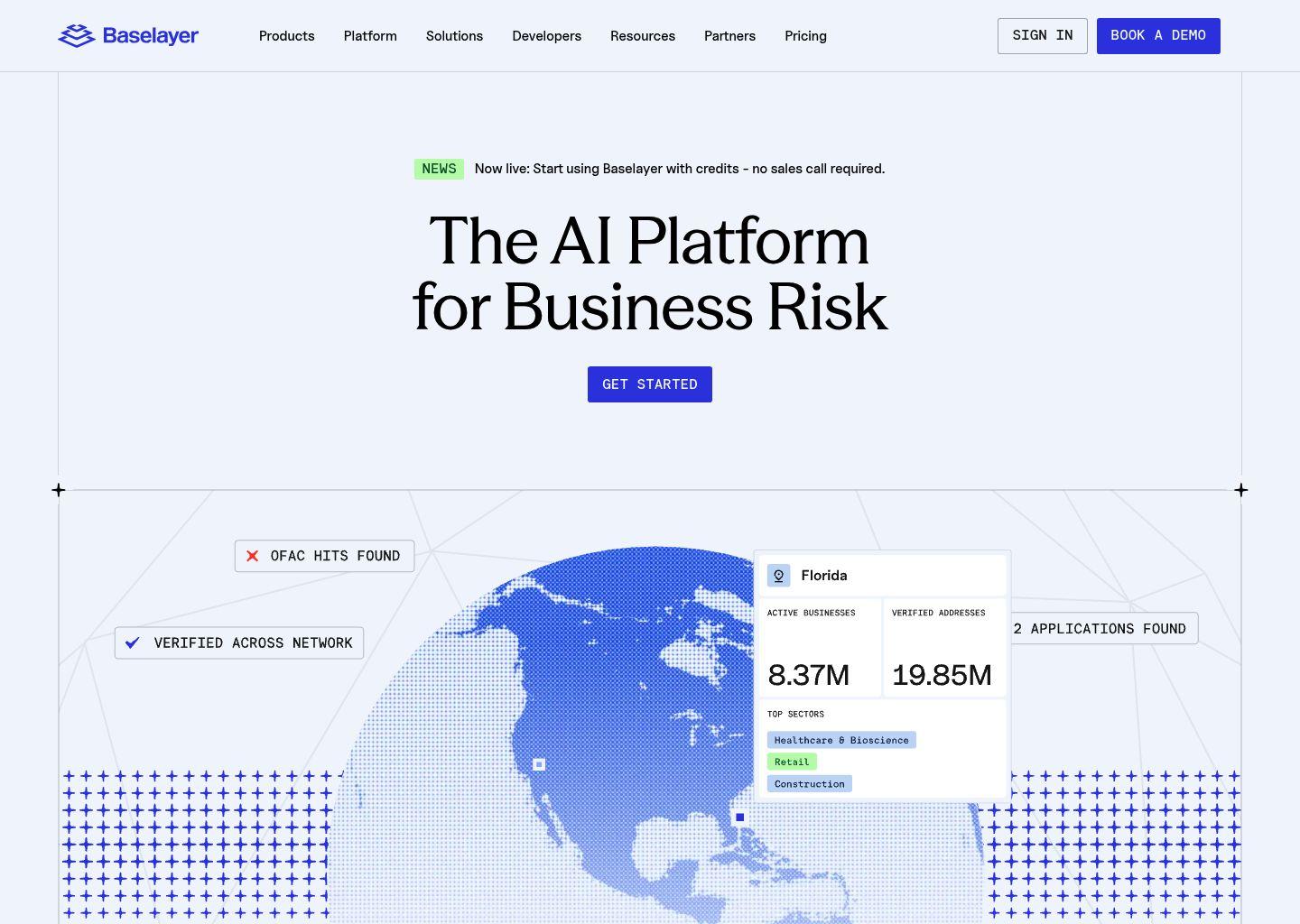 Baselayer：AI驱动的企业身份核验与风控平台