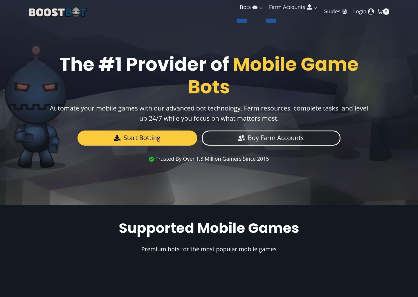 BoostBot 手机游戏自动化机器人