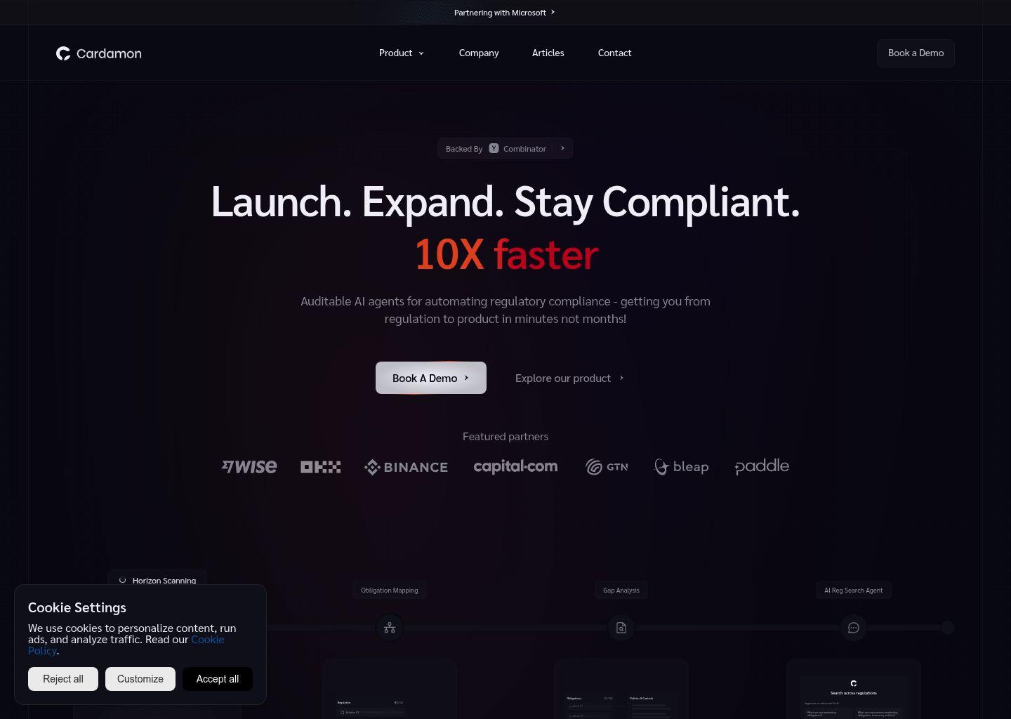Cardamon AI：面向合规的可审计智能代理平台
