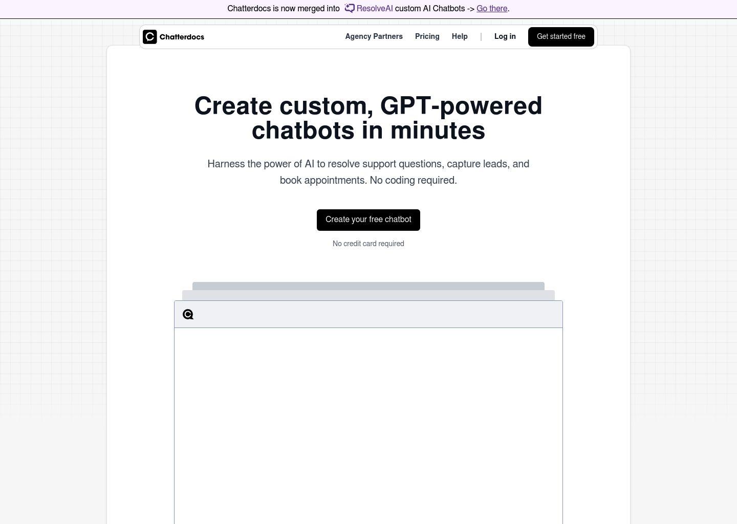 Chatterdocs：几分钟创建专属 GPT 智能聊天机器人