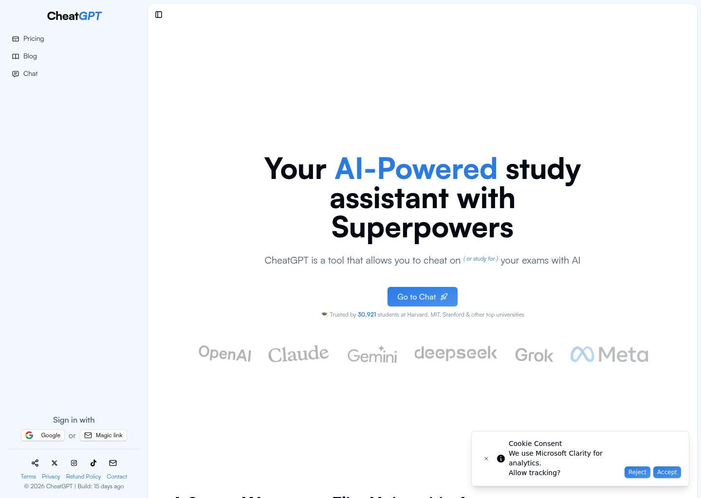 CheatGPT —— 面向学生与开发者的多模型 AI 学习助手
