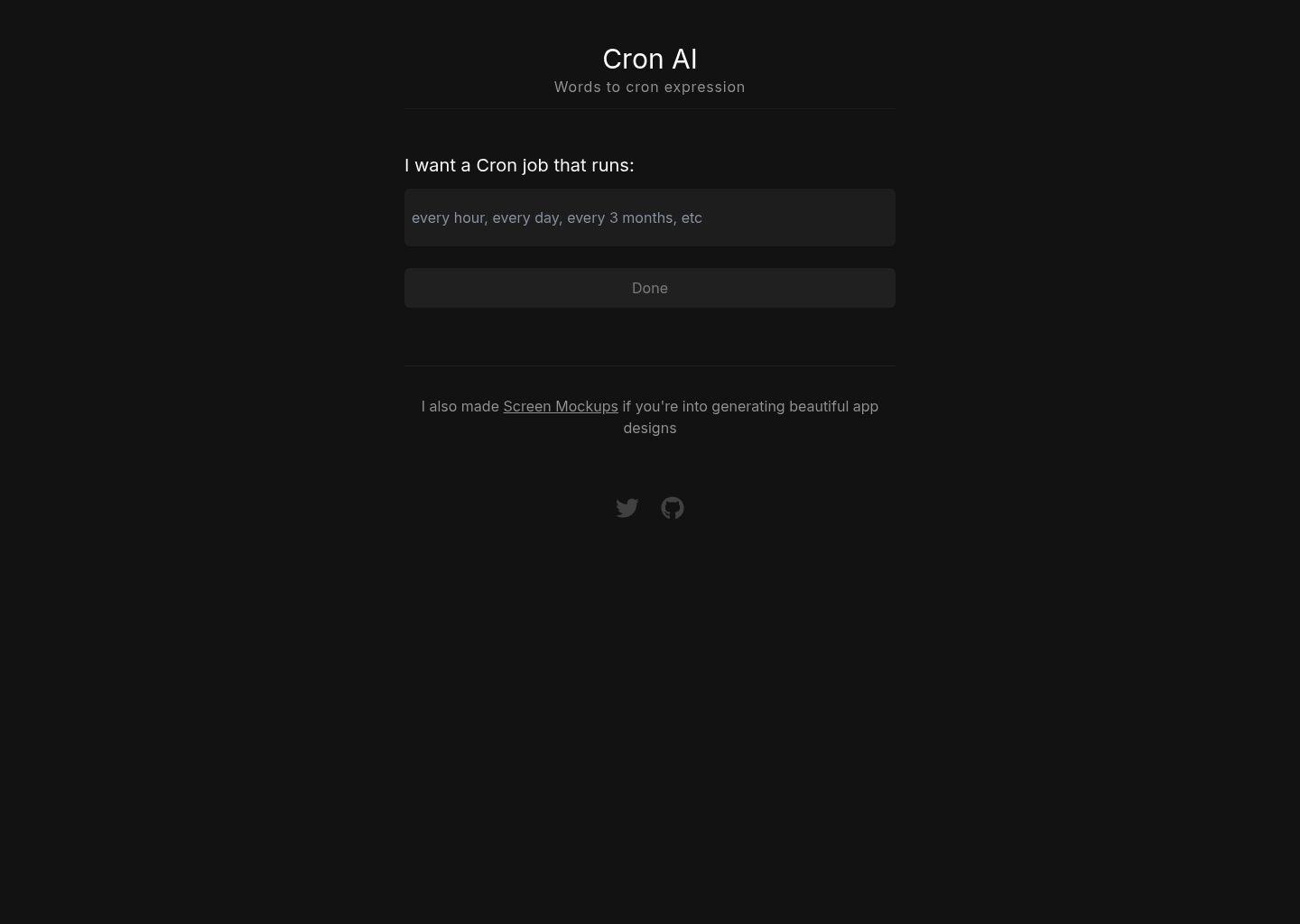 Words to Cron Expression 在线转换工具