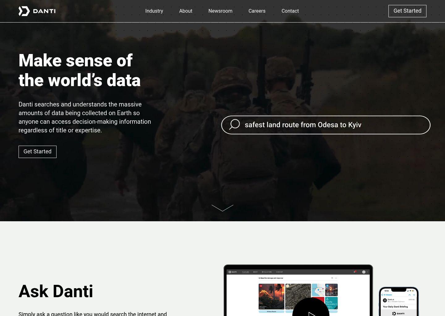 Danti：让任何人都能读懂全球数据的智能搜索平台